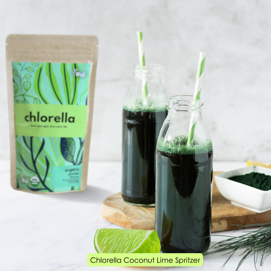 Chlorella Coconut Lime Spritzer