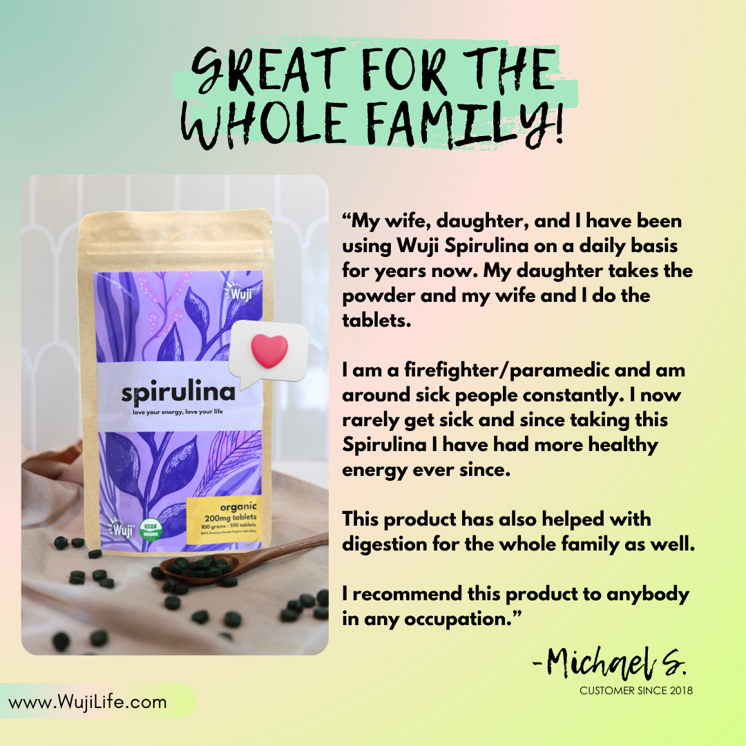 Wuji Organic Spirulina
